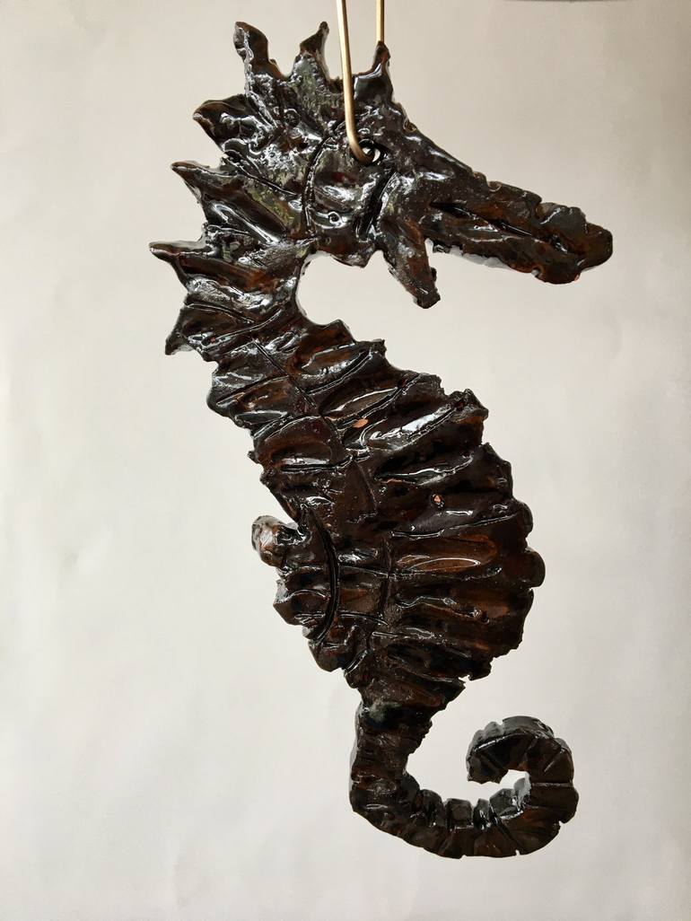 Original Expressionism Animal Sculpture by Catherine Clare