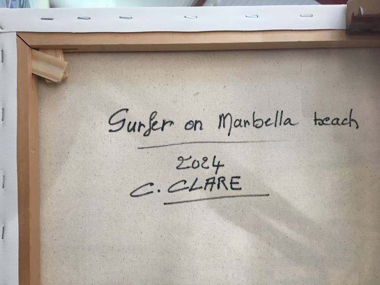 Original Expressionism Sports Painting by Catherine Clare