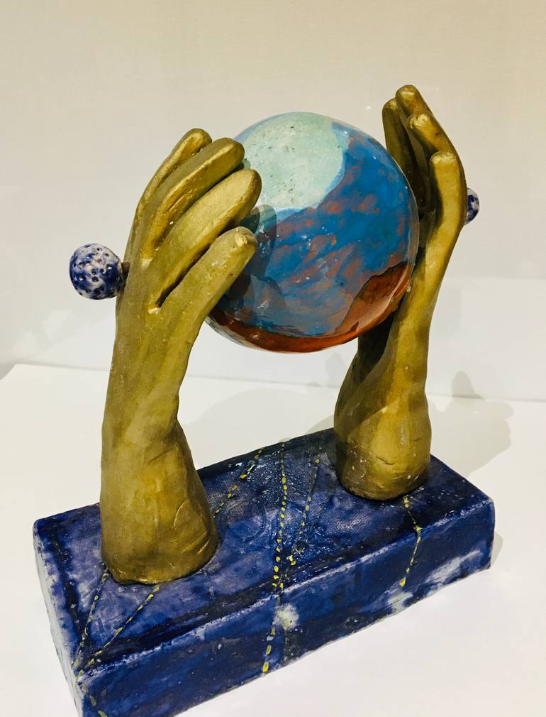 Original Conceptual Nature Sculpture by Catherine Clare