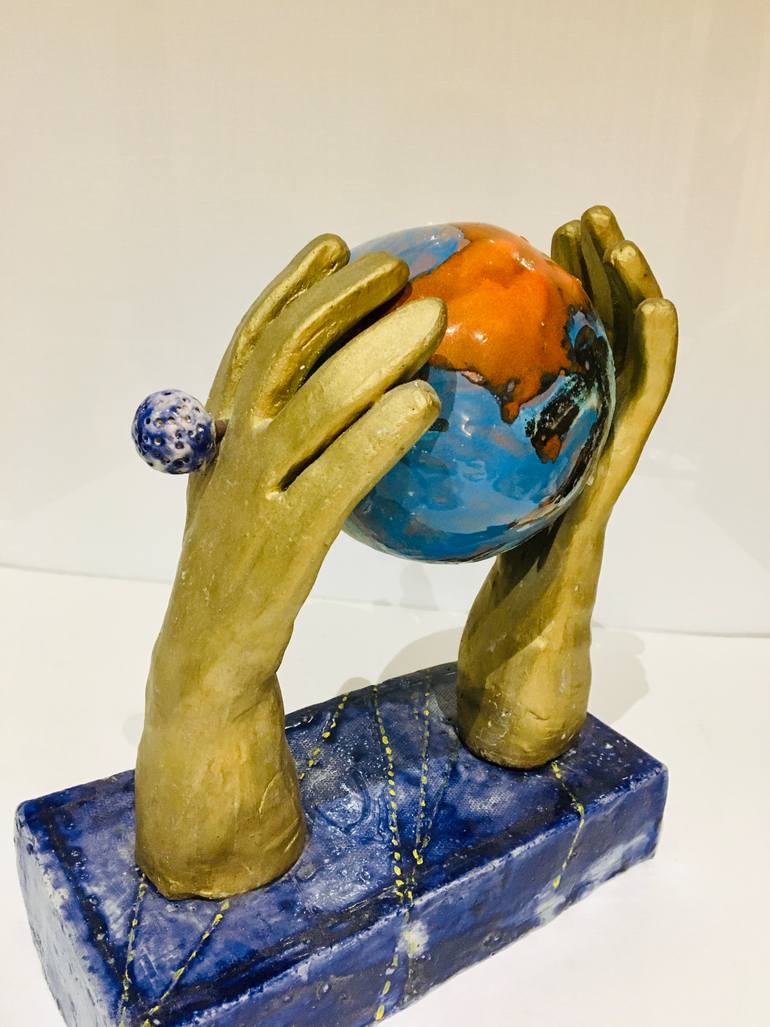 Original Conceptual Nature Sculpture by Catherine Clare