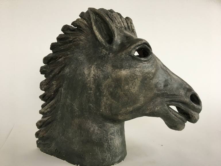 Original Antique Animal Sculpture by Catherine Clare