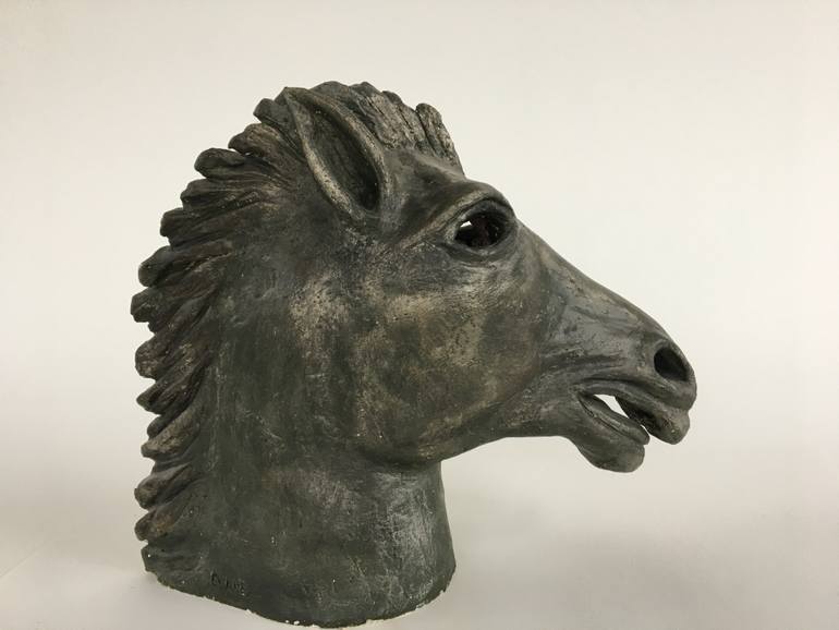 Original Antique Animal Sculpture by Catherine Clare