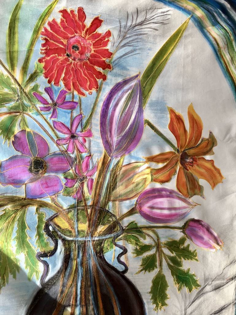 Original Floral Painting by Catherine Clare