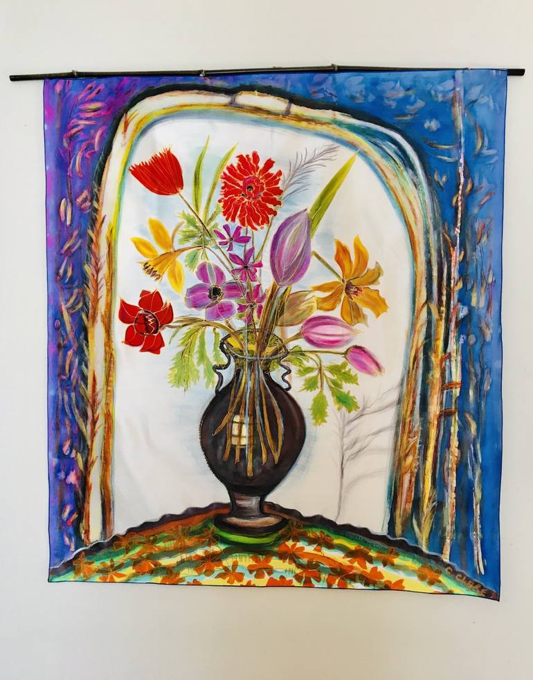 Original Floral Painting by Catherine Clare
