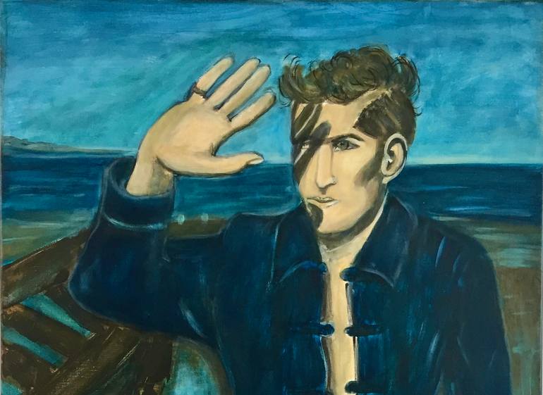 Original Figurative Men Painting by Catherine Clare