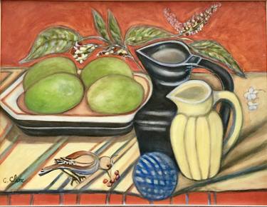 Print of Figurative Still Life Paintings by Catherine Clare