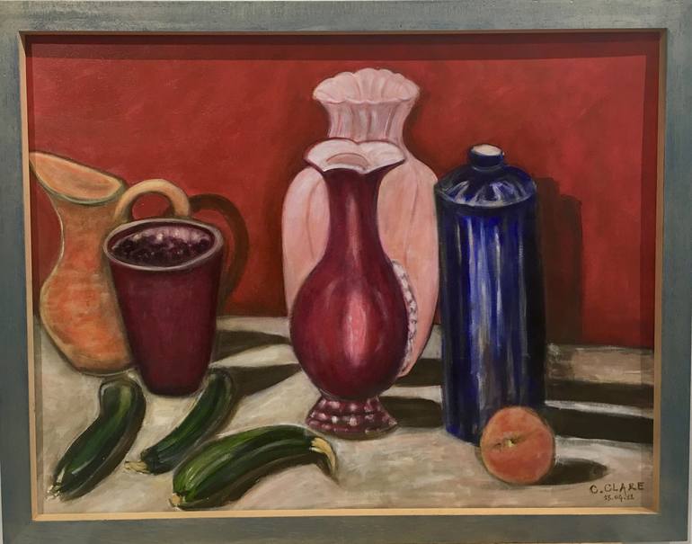 Original Figurative Still Life Painting by Catherine Clare