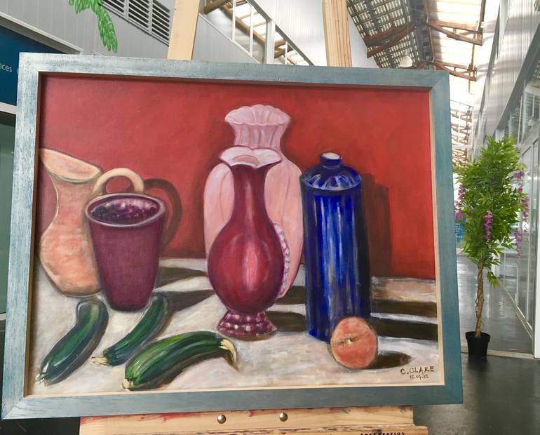 Original Figurative Still Life Painting by Catherine Clare