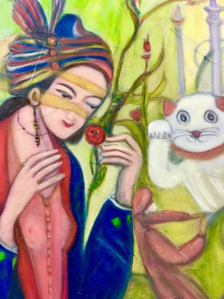 Original Figurative Humor Painting by Catherine Clare