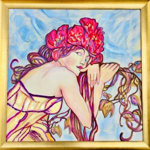 Collection Peinture et broderie d'art