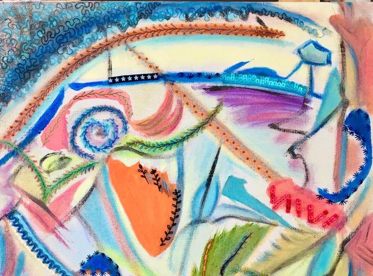 Original Other Abstract Painting by Catherine Clare