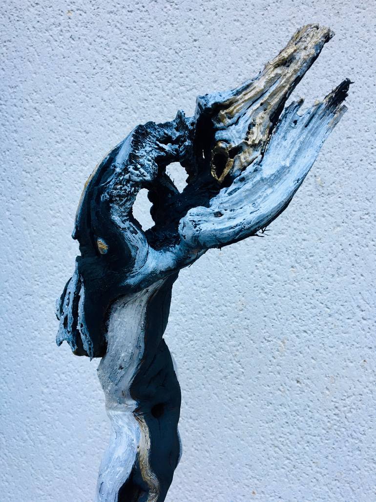 Original Art Deco Abstract Sculpture by Catherine Clare