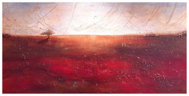 Original Abstract Landscape Paintings by Anneke van der Zwaag