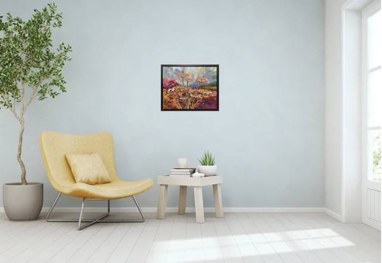 Original Floral Painting by Yolanda Marsolais