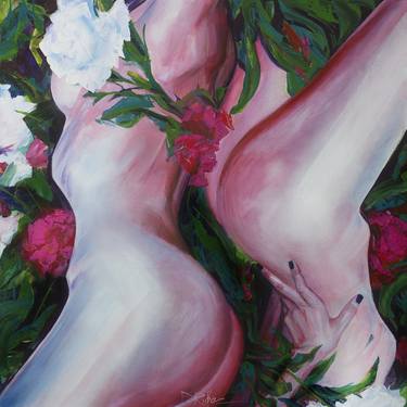 Print of Floral Paintings by Petra Rubar