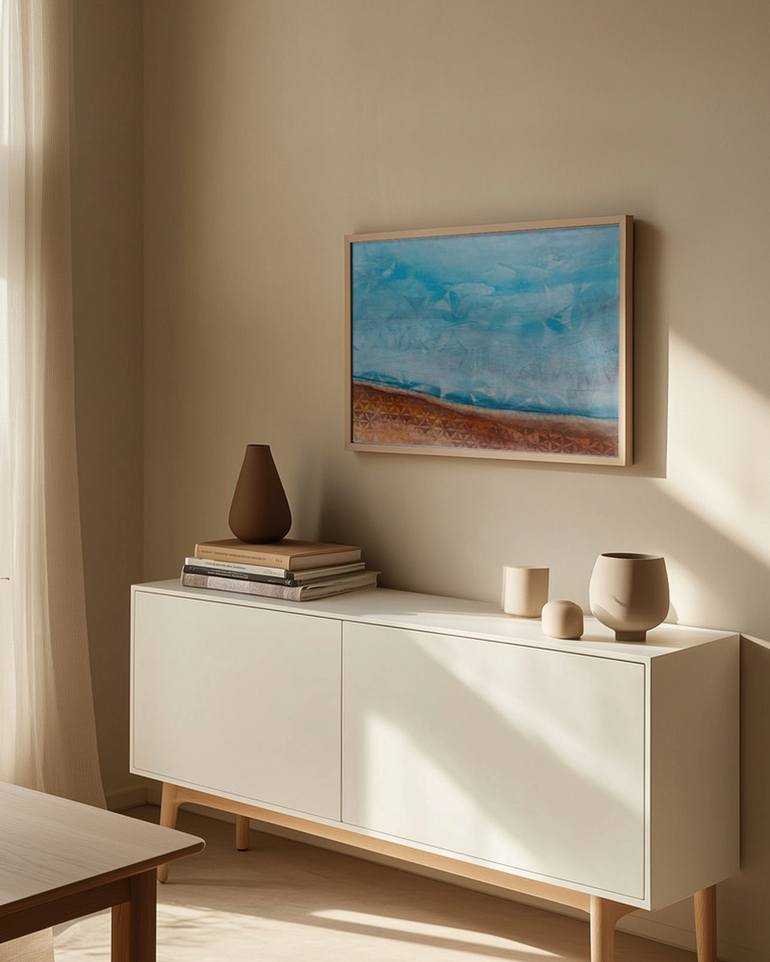 Original Abstract Expressionism Abstract Painting by Deb Chaney