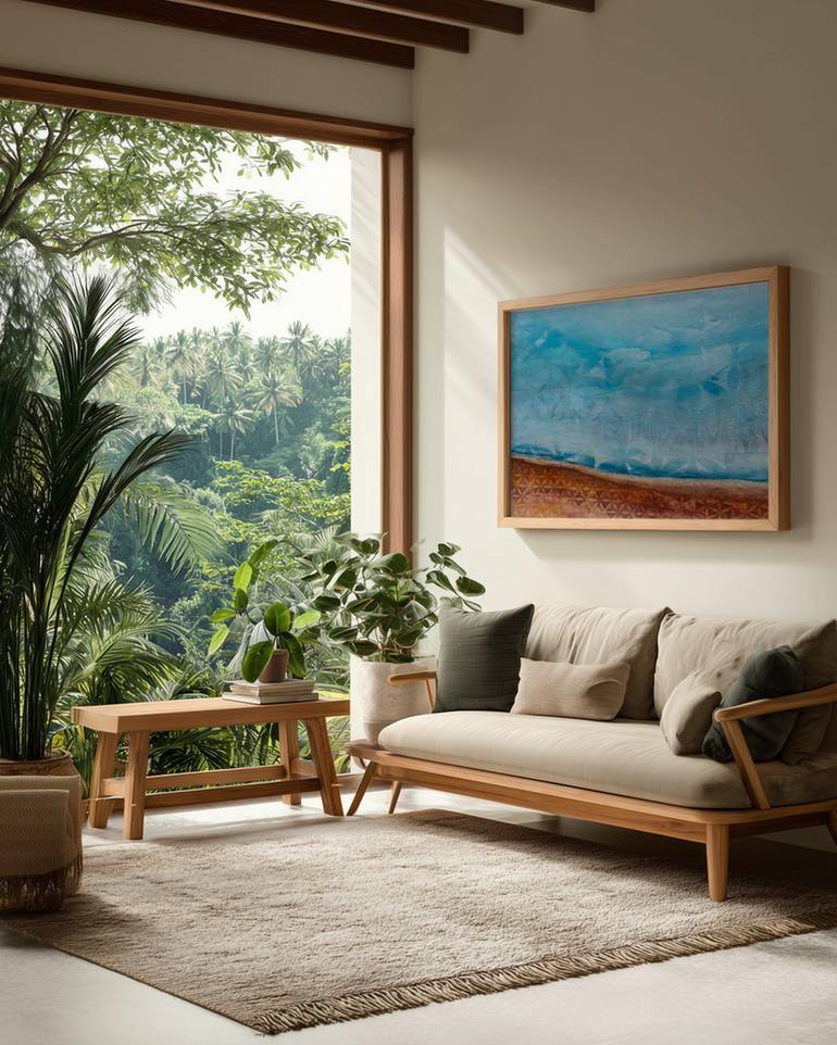 Original Abstract Expressionism Abstract Painting by Deb Chaney