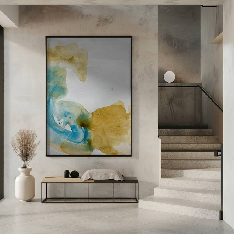 Original Abstract Expressionism Abstract Painting by Deb Chaney