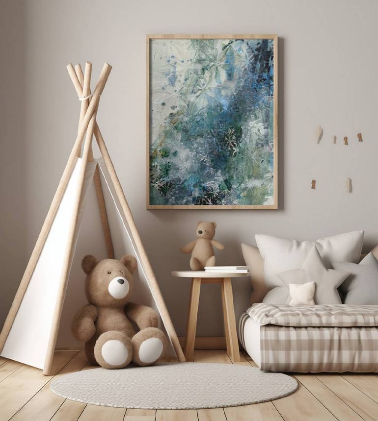 Original Abstract Expressionism Abstract Painting by Deb Chaney