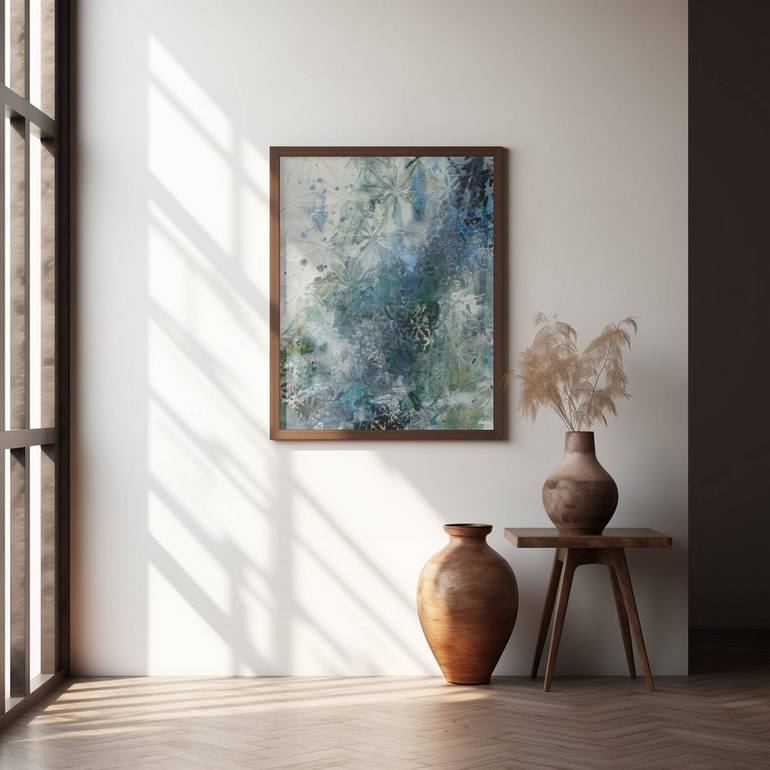 Original Abstract Expressionism Abstract Painting by Deb Chaney