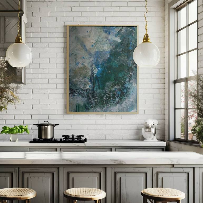 Original Abstract Expressionism Abstract Painting by Deb Chaney