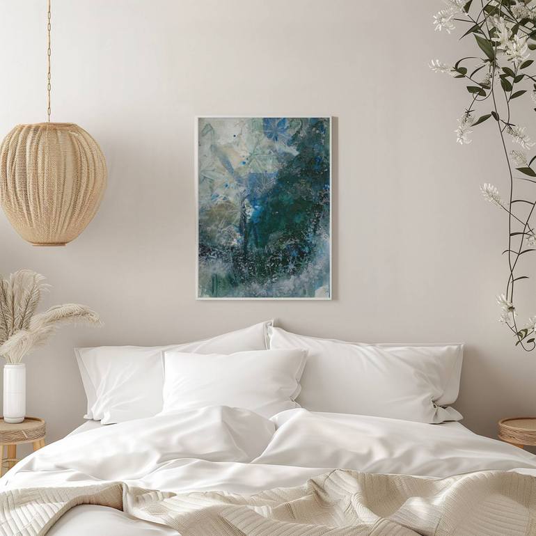 Original Abstract Expressionism Abstract Painting by Deb Chaney