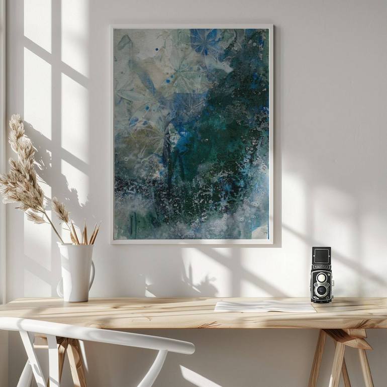 Original Abstract Expressionism Abstract Painting by Deb Chaney