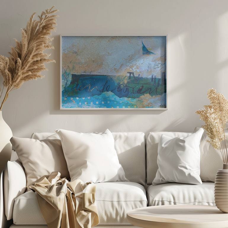 Original Abstract Expressionism Abstract Painting by Deb Chaney