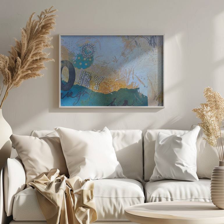 Original Abstract Expressionism Abstract Painting by Deb Chaney