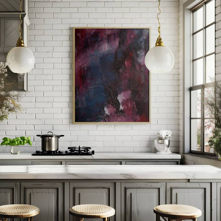 Original Abstract Expressionism Abstract Painting by Deb Chaney