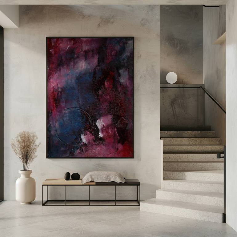 Original Abstract Expressionism Abstract Painting by Deb Chaney