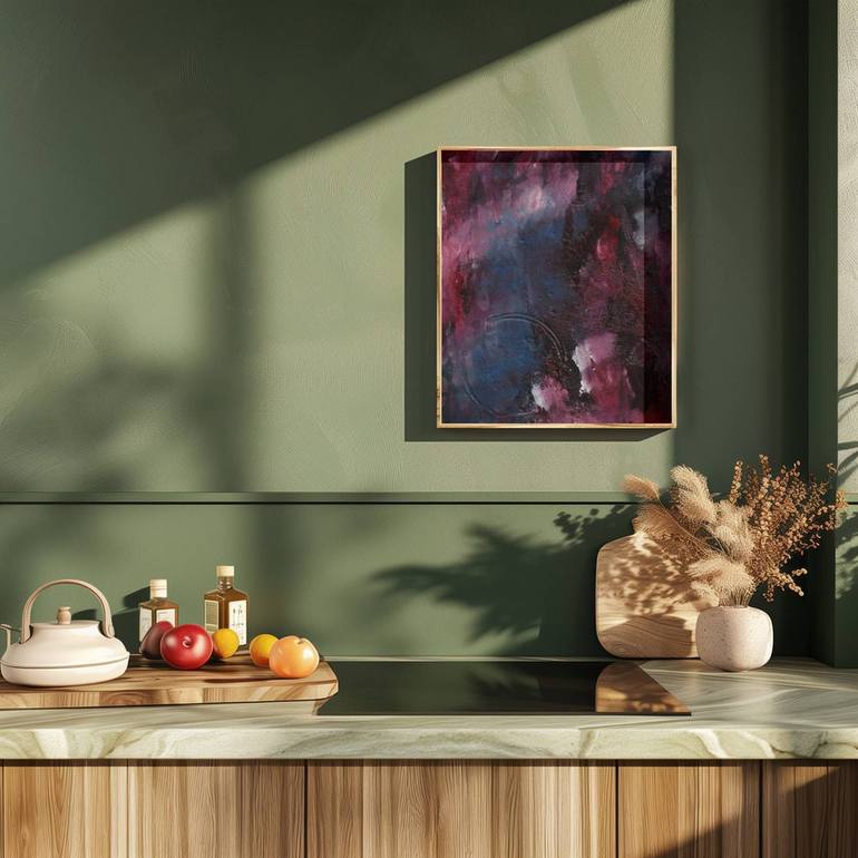 Original Abstract Expressionism Abstract Painting by Deb Chaney