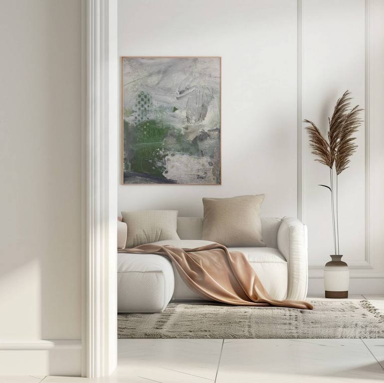 Original Abstract Expressionism Abstract Painting by Deb Chaney