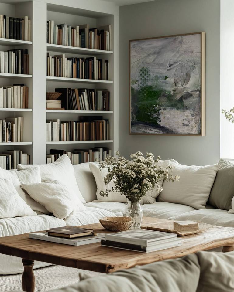 Original Abstract Expressionism Abstract Painting by Deb Chaney