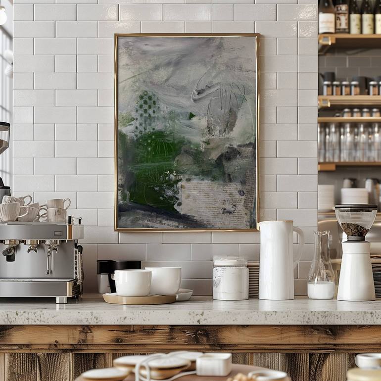 Original Abstract Expressionism Abstract Painting by Deb Chaney