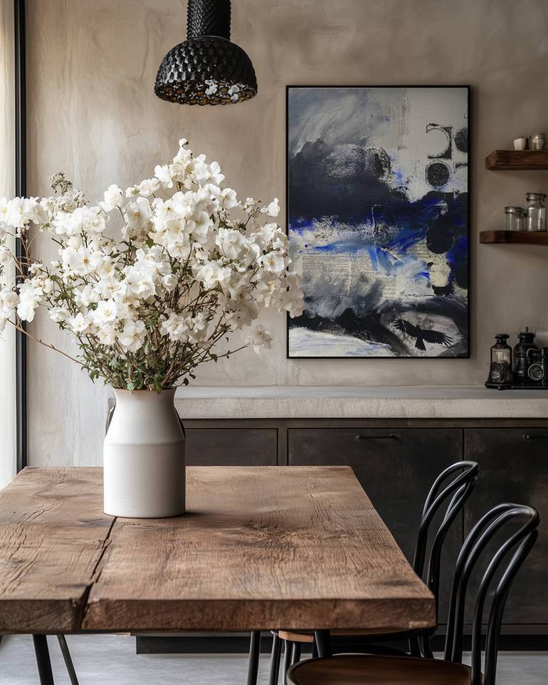 Original Abstract Expressionism Abstract Painting by Deb Chaney