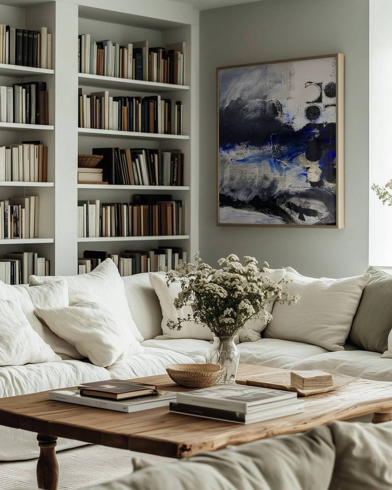 Original Abstract Expressionism Abstract Painting by Deb Chaney