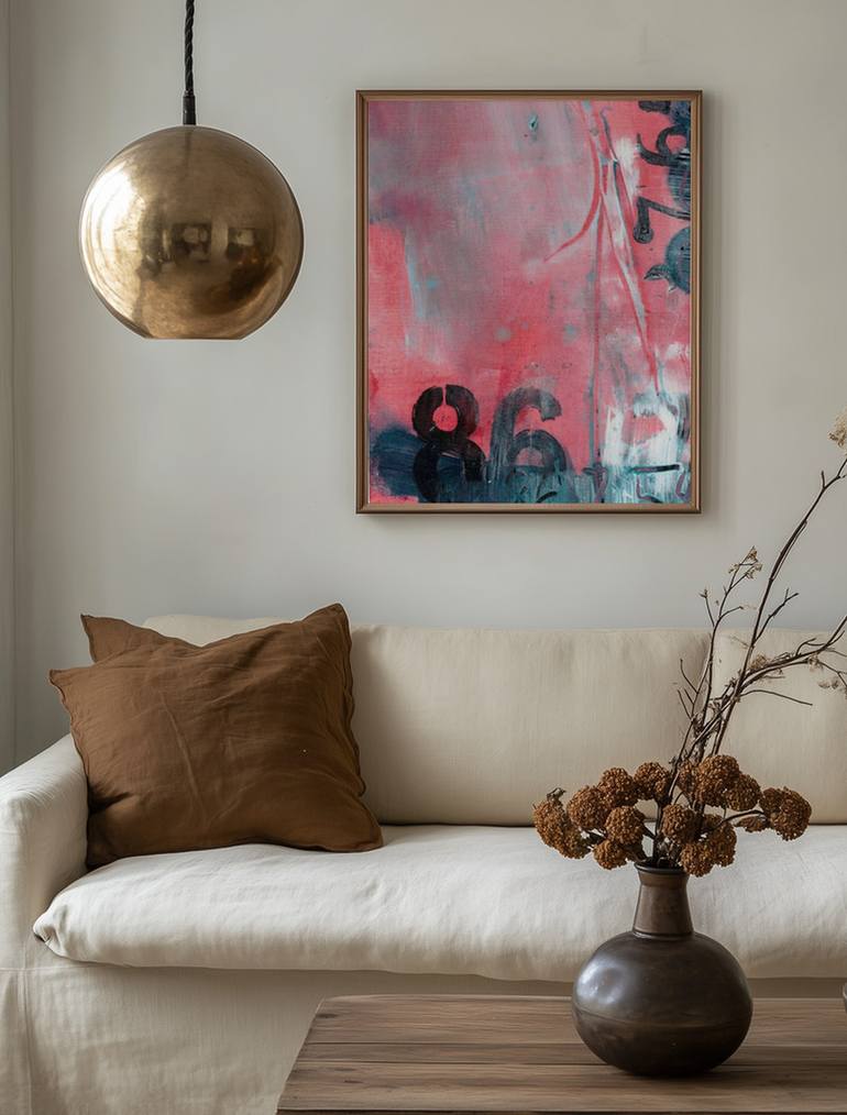Original Abstract Expressionism Abstract Painting by Deb Chaney