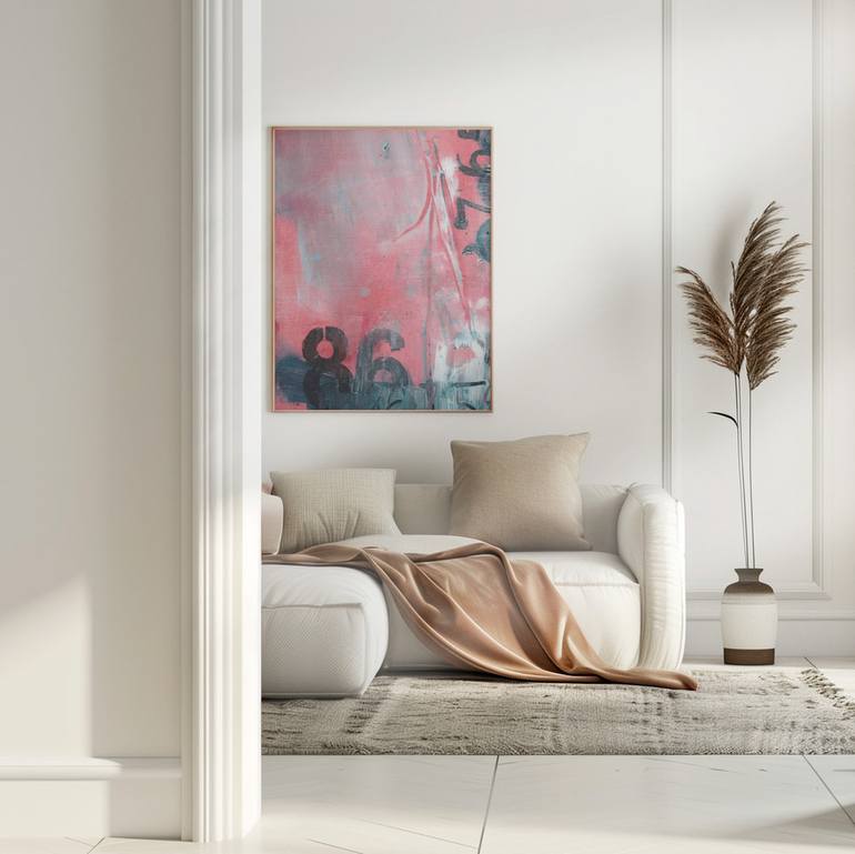 Original Abstract Expressionism Abstract Painting by Deb Chaney