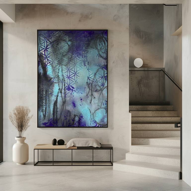 Original Abstract Expressionism Abstract Painting by Deb Chaney