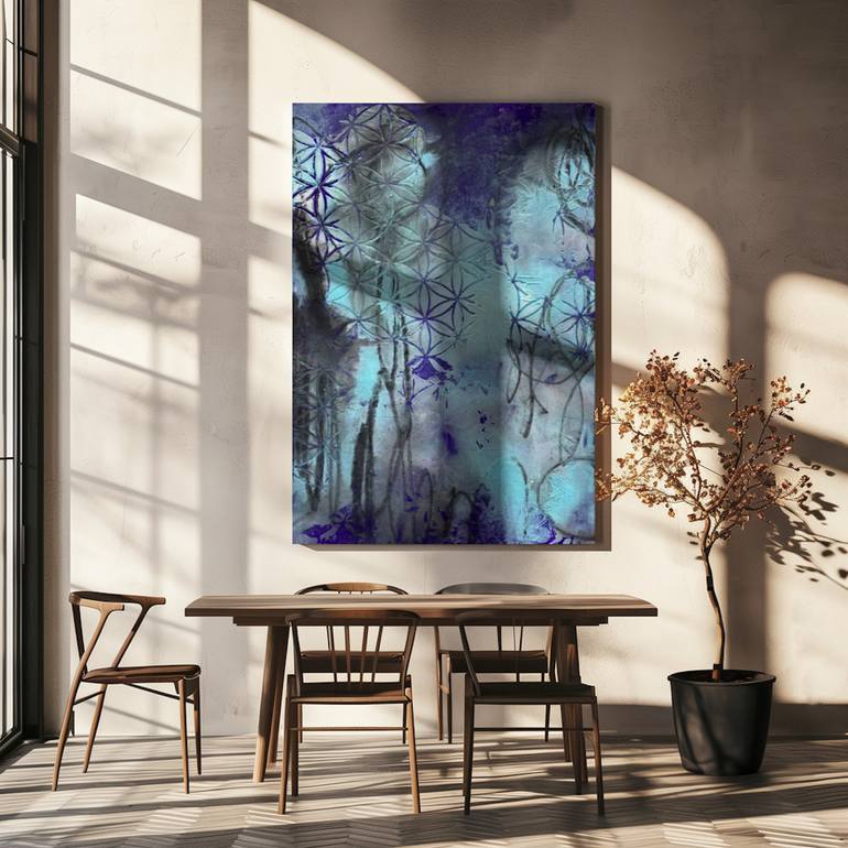 Original Abstract Expressionism Abstract Painting by Deb Chaney
