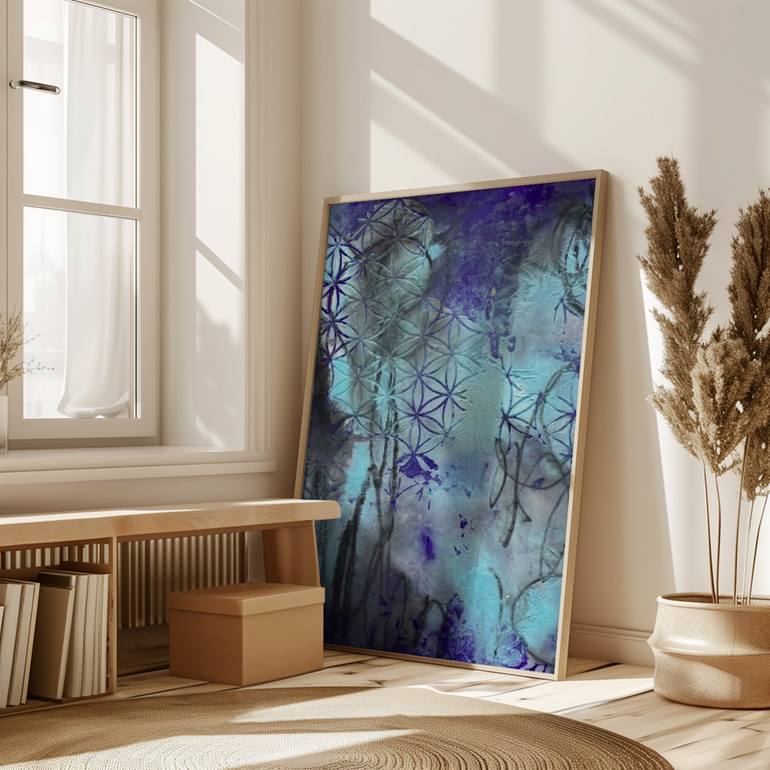 Original Abstract Expressionism Abstract Painting by Deb Chaney