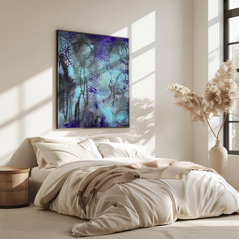 Original Abstract Expressionism Abstract Painting by Deb Chaney