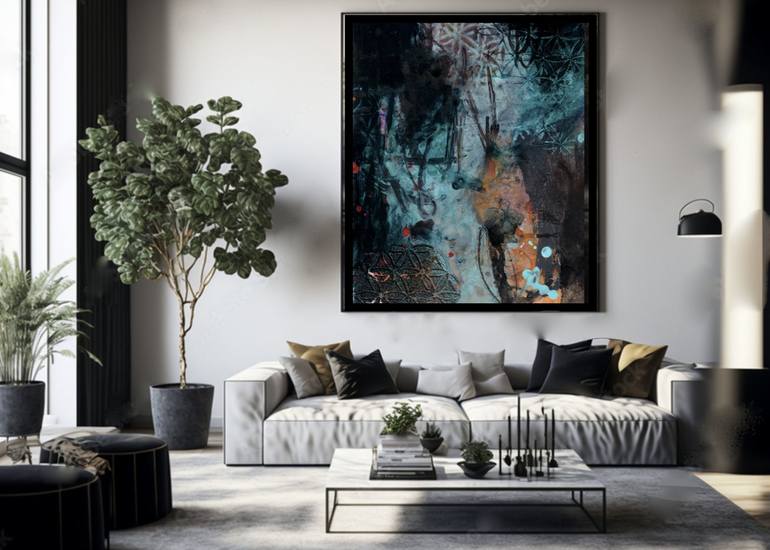 Original Spiritual Abstract Painting by Deb Chaney