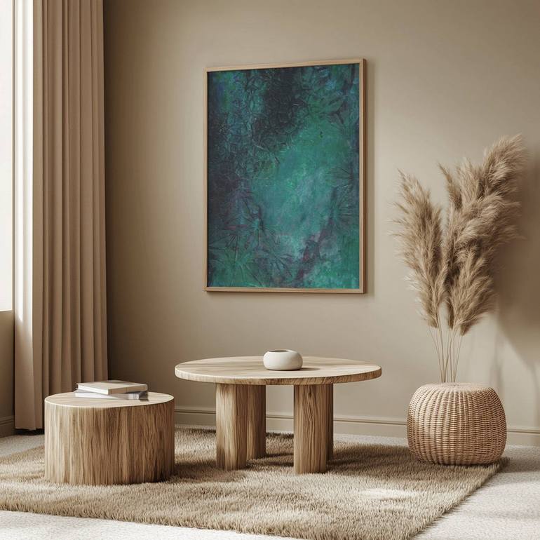 Original Abstract Expressionism Abstract Painting by Deb Chaney
