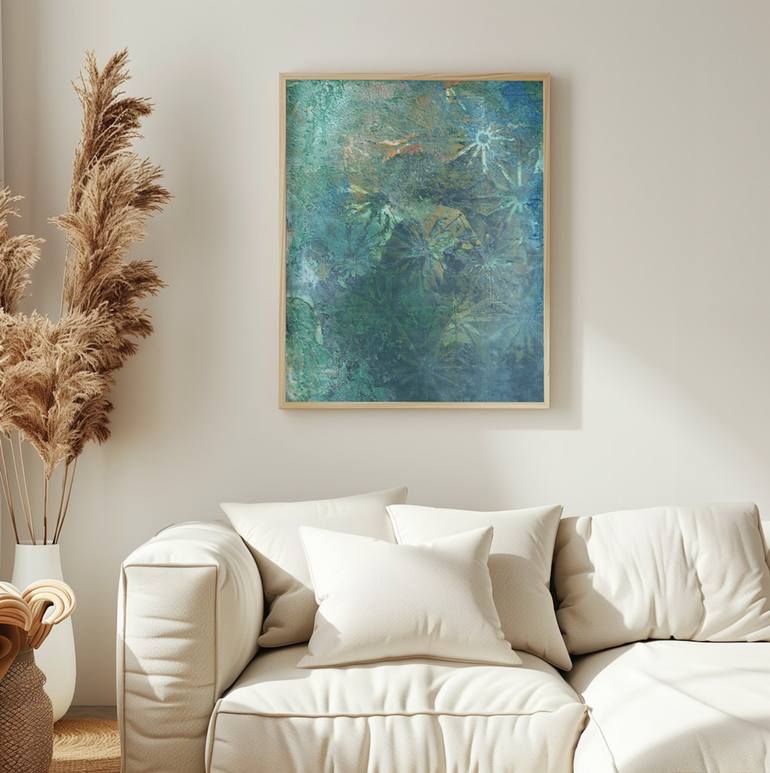 Original Abstract Expressionism Abstract Painting by Deb Chaney