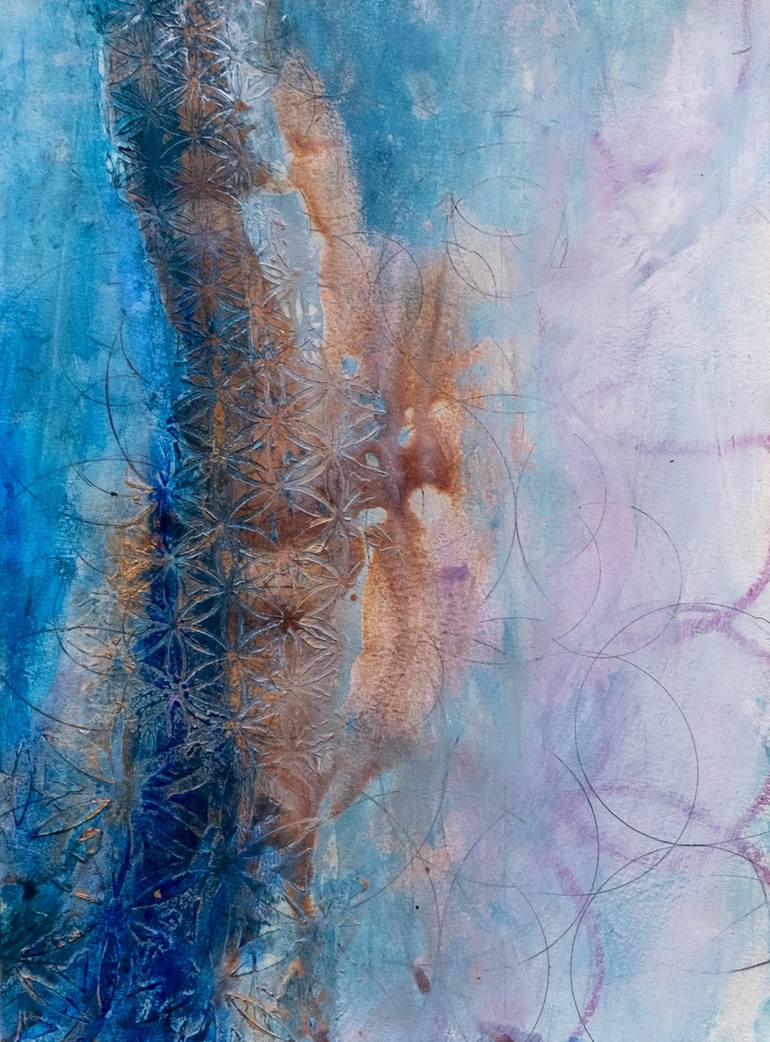 Print of Abstract Expressionism Abstract Paintings by Deb Chaney