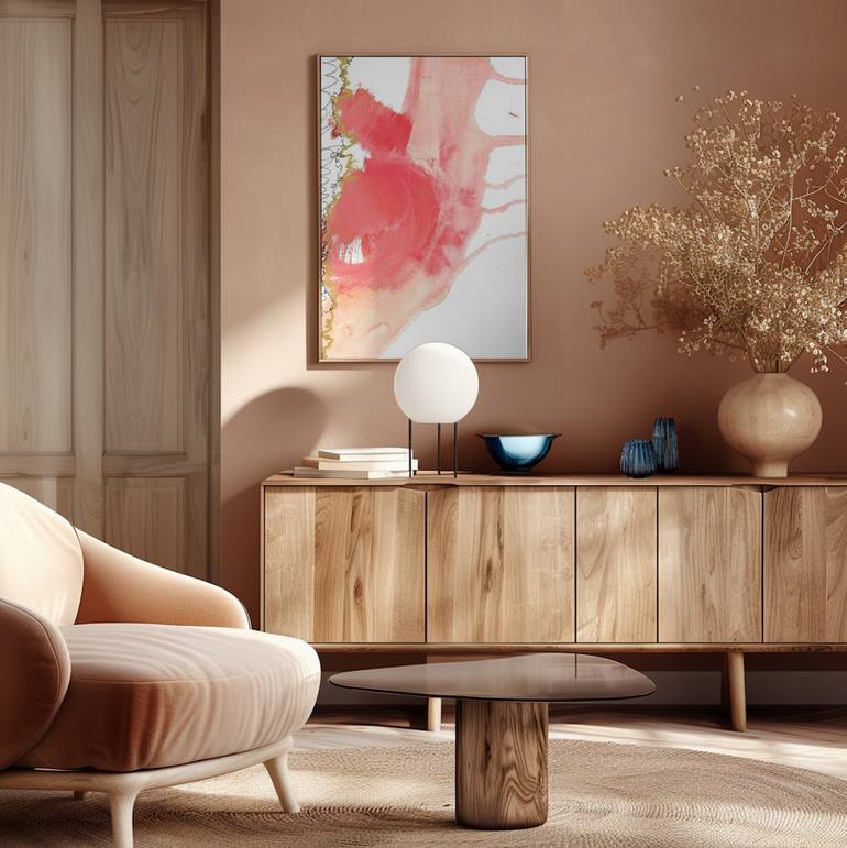 Original Modernism Abstract Painting by Deb Chaney