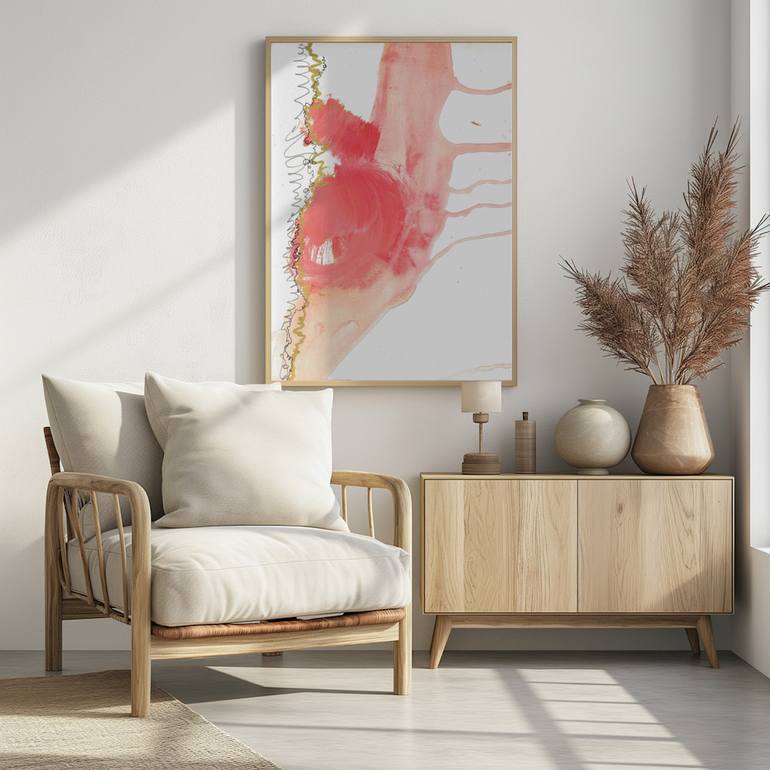Original Modernism Abstract Painting by Deb Chaney