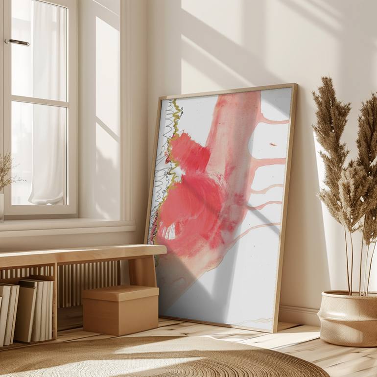 Original Modernism Abstract Painting by Deb Chaney
